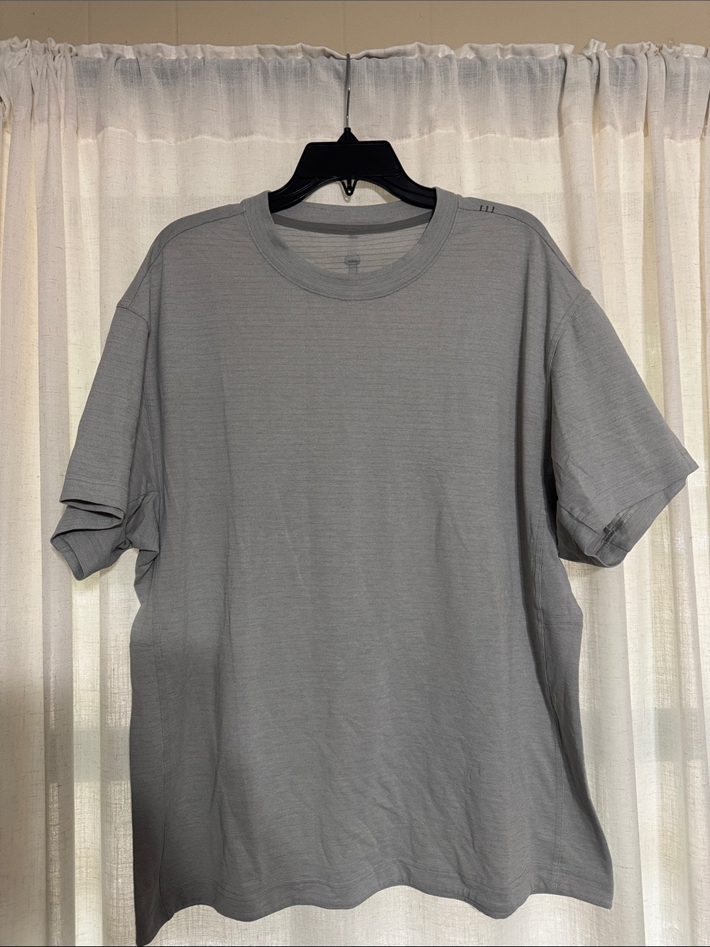 Men's Boxy Crew Neck T-Shirt - Gray